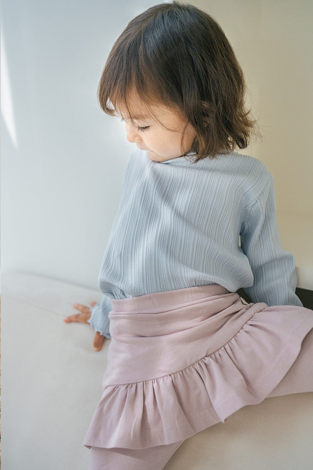 Toddler in Avauma Chloe Ribbon Long Sleeve Top – Soft and stretchy ribbed fabric
Toddler in Avauma Chloe Ribbon Long Sleeve Top – Soft and stretchy ribbed fabric