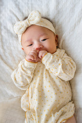 Lilly Cream Baby Suit - Mellow Orange Lilly Cream Baby Suit - Mellow Orange