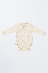 Lilly Cream Baby Suit - Mellow Orange Lilly Cream Baby Suit - Mellow Orange