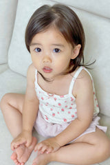 Fruity Sleeveless Top - Strawberry Cream Fruity Sleeveless Top - Strawberry Cream