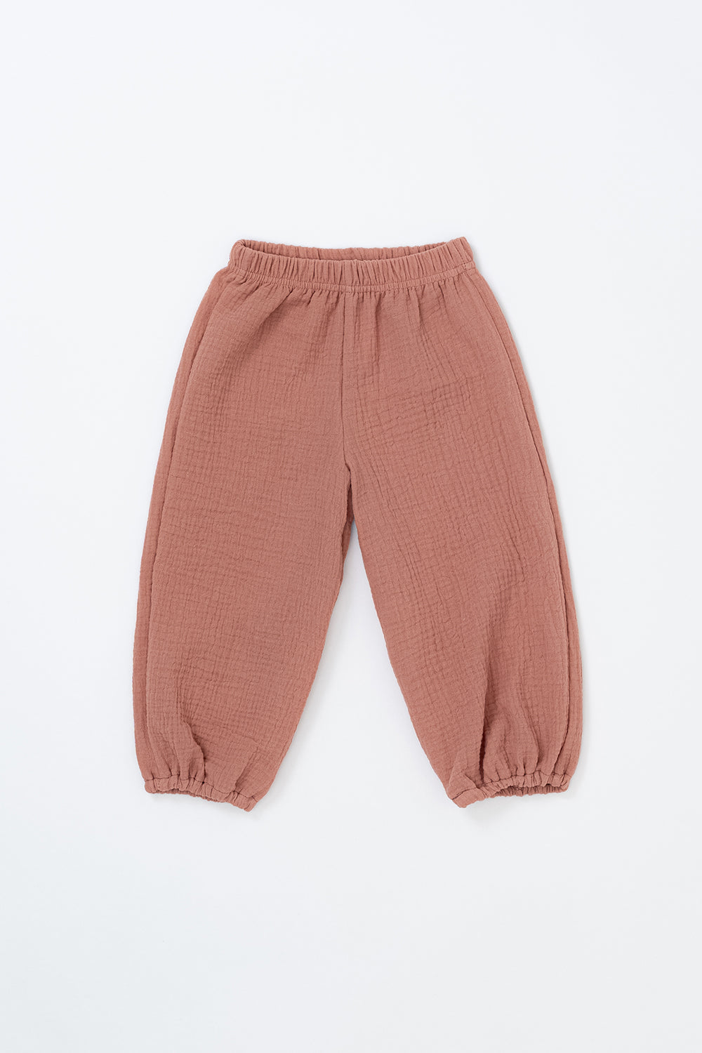 Avauma Breeze Jogger Pants in rose wood color, flat lay showing breathable cotton and elastic cuffs.
Avauma Breeze Jogger Pants in rose wood color, flat lay showing breathable cotton and elastic cuffs.