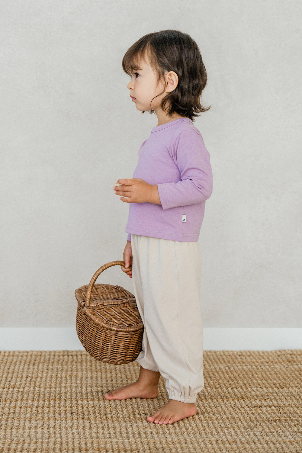 Avauma Lavender Pale jogger outfit – cozy and stretchy jogger pants for toddler girls
 Avauma Lavender Pale jogger outfit – cozy and stretchy jogger pants for toddler girls