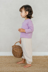 Avauma Lavender Pale jogger outfit – cozy and stretchy jogger pants for toddler girls
 Avauma Lavender Pale jogger outfit – cozy and stretchy jogger pants for toddler girls