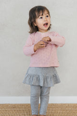Toddler wearing Avauma Lovely Breeze Henley Shirt in Soft Peony – Soft and breathable babywear
Toddler wearing Avauma Lovely Breeze Henley Shirt in Soft Peony – Soft and breathable babywear