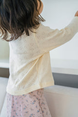 Back view of Avauma Lovely Breeze Henley Shirt – Pointelle pattern and delicate fabric
Back view of Avauma Lovely Breeze Henley Shirt – Pointelle pattern and delicate fabric