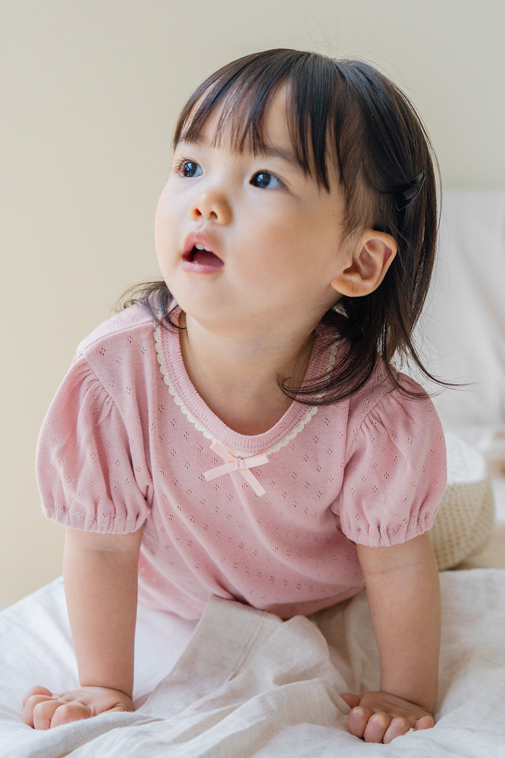 Adorable Toddler in Avauma Merry Purp Cotton Pink Top, Perfect for Daily Kids Wear
Adorable Toddler in Avauma Merry Purp Cotton Pink Top, Perfect for Daily Kids Wear