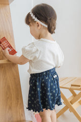 Back View of Toddler Wearing Avauma Merry Purp Vanilla Cream Short Sleeve T-Shirt, Comfortable Everyday Look
Back View of Toddler Wearing Avauma Merry Purp Vanilla Cream Short Sleeve T-Shirt, Comfortable Everyday Look