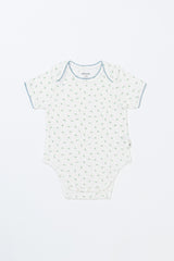 Flat Lay of Avauma Petite Garden Mintgarden Short Sleeve Baby Bodysuit, Soft Ribbed Cotton Onesie
Flat Lay of Avauma Petite Garden Mintgarden Short Sleeve Baby Bodysuit, Soft Ribbed Cotton Onesie
