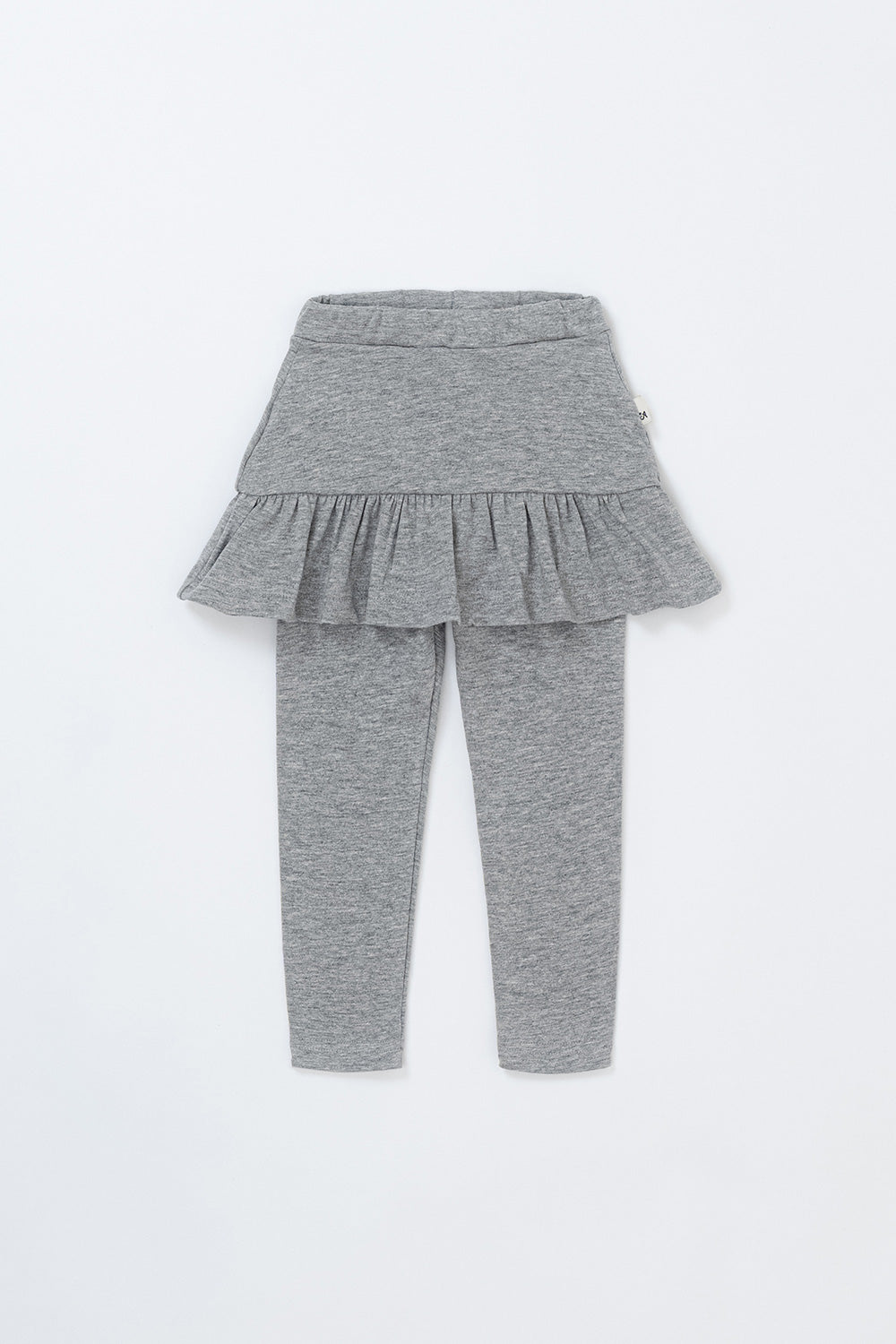 Avauma silver misk baby skirt leggings laid flat, showcasing ruffle skirt and soft fabric โ stylish and cozy baby girl outfit Avauma silver misk baby skirt leggings laid flat, showcasing ruffle skirt and soft fabric โ stylish and cozy baby girl outfit