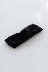 Cloud Ribbon Headband - Cool Black