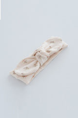 Fluid Blossom Headband - Cream Cheese