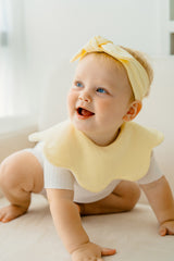 Cloud Ribbon Headband - Creamy Lemon