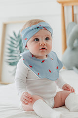 Fresh Turban - Carrot Skyblue