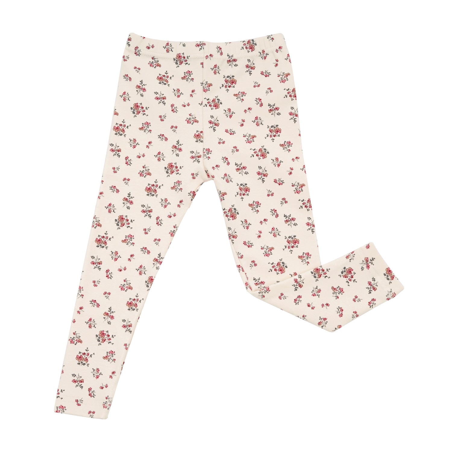 AVAUMA Daisy Long Pajama Ivory Flower Pattern Perfect for all-day comfort, they're great for a relaxing day at home or any leisure activity. A reliable choice for parents seeking long-lasting sleepwear.