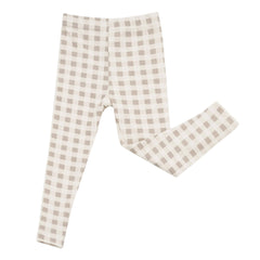 AVAUMA Creamy Check Long Pajama Light Beige Check Pattern Described as "buttery soft" and "comfortable" Having good stretch. Enjoy the neat and true-to-size fit Stay comfortable all day long.