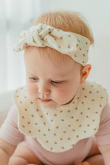 Flower Ribbon Headband - Chloe Ivory