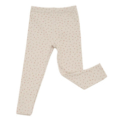 AVAUMA Momo Long Pajama Mocca Beige Flower Pattern Perfect for all-day comfort, they're great for a relaxing day at home or any leisure activity. A reliable choice for parents seeking long-lasting sleepwear.