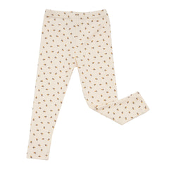 AVAUMA Rose Long Pajama Ivory Flower Pattern Perfect for all-day comfort, they're great for a relaxing day at home or any leisure activity. A reliable choice for parents seeking long-lasting sleepwear.