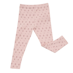 AVAUMA Violet Long Pajama Pink Flower Pattern Perfect for all-day comfort, they're great for a relaxing day at home or any leisure activity. A reliable choice for parents seeking long-lasting sleepwear.