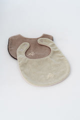 Soft Cloud BIb Set - Green Tea Pale-Butter Sage