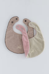 Soft Cloud BIb Set - Green Tea Pale-Butter Sage