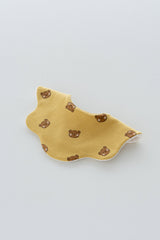 Classic Vanilla Pop Bib - Bear Honey Yellow