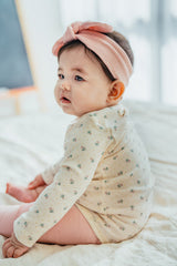 Lovely Duet Bodysuit & Pants Set - Blossom Strawberry