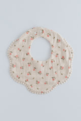 Honey Floral Bib - Blush Rose