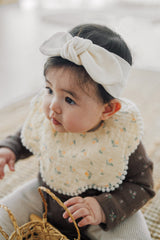 Honey Floral Bib - Butter Bloom