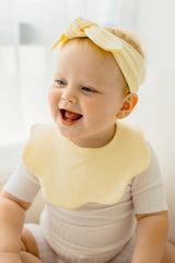 Classic Cloud Bib - Creamy Lemon