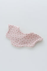 Classic Eyelet Flower Bib - Melody Pink