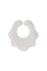 Classic Soft Blossom Bib - Melody Ivory