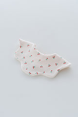 Classic Soft Blossom Bib - Minicherry