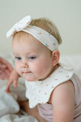 Classic Soft Blossom Bib - Minicherry