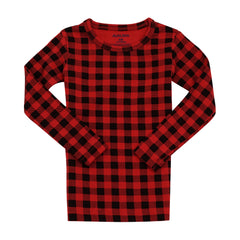 AVAUMA Xmas Long Pajama Check_red/Bk Christma Pattern Introducing our high-quality cotton sleepwear pajama with a touch of Christmas magic! Our cozy and ribbed-textured pajama offers ultimate comfort and is loved by both kids and parents for its durability.