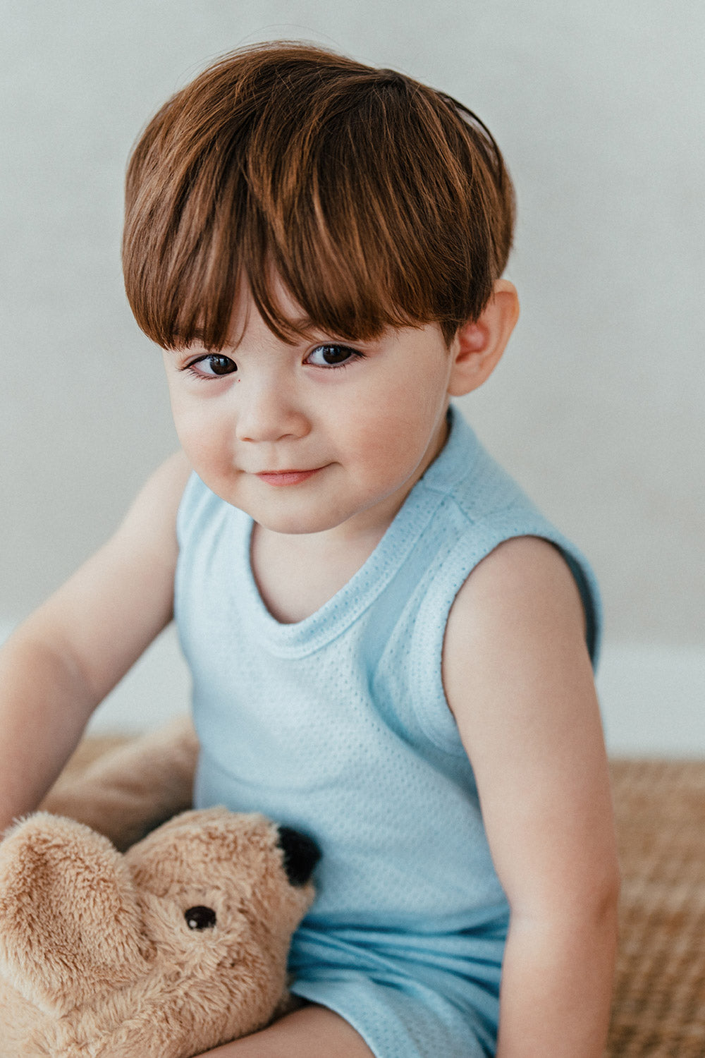 Breathability: The eyelet detail provides small ventilation holes in the fabric, ensuring excellent breathability. This helps keep kids cool even on hot summer days.