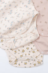 Fluid Blossom Bodysuit & Pants Set - Honey Flower