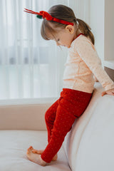 Holiday Long Sleeve Pajama Set - Ruby Red