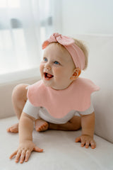 Rolling Cloud Bib - Blush Pink