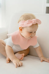 Rolling Cloud Bib - Blush Pink