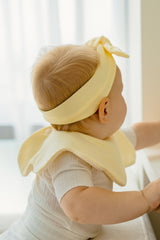 Rolling Cloud Bib - Creamy Lemon