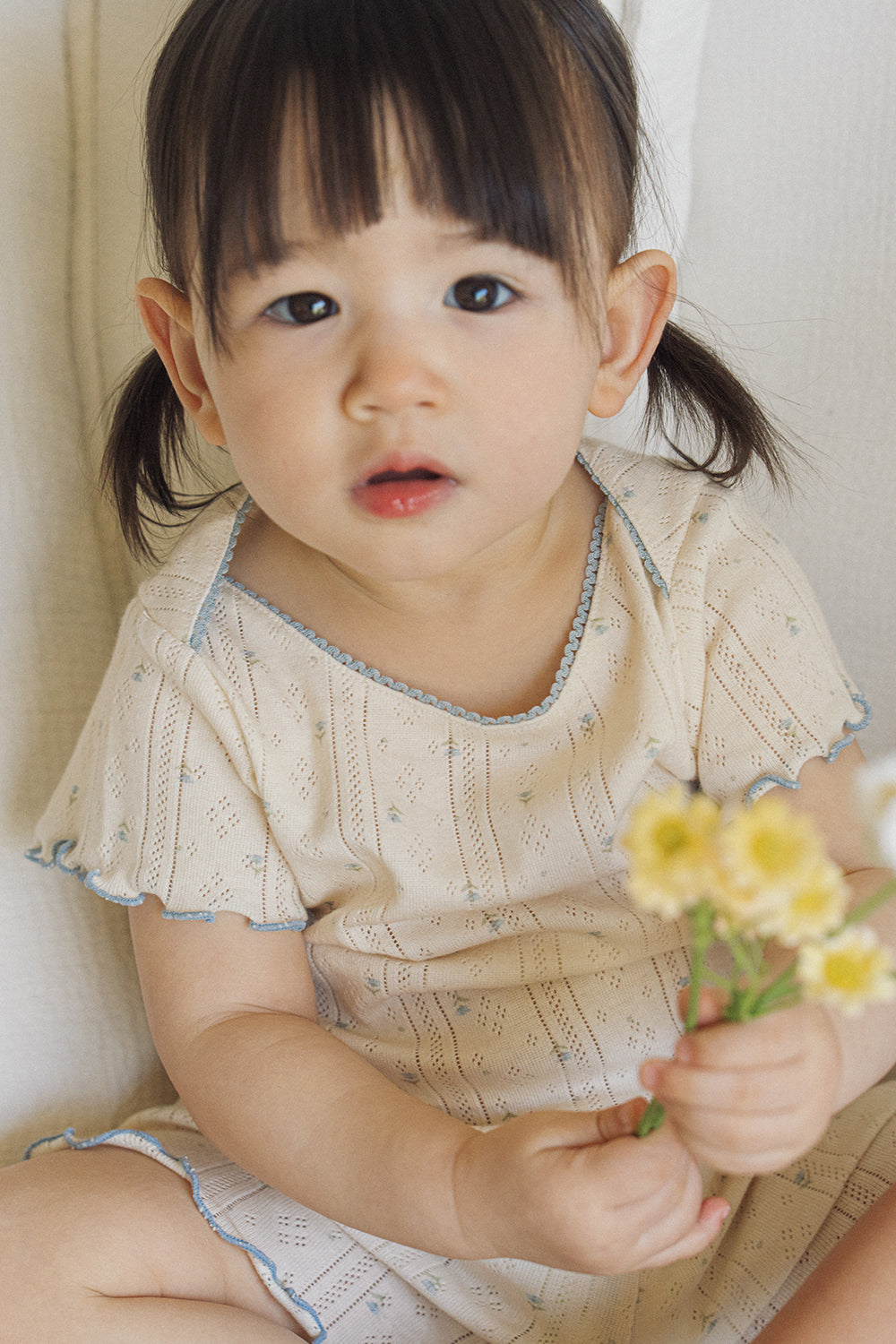 Avauma baby short sleeve set detail soft cotton fabric outfit