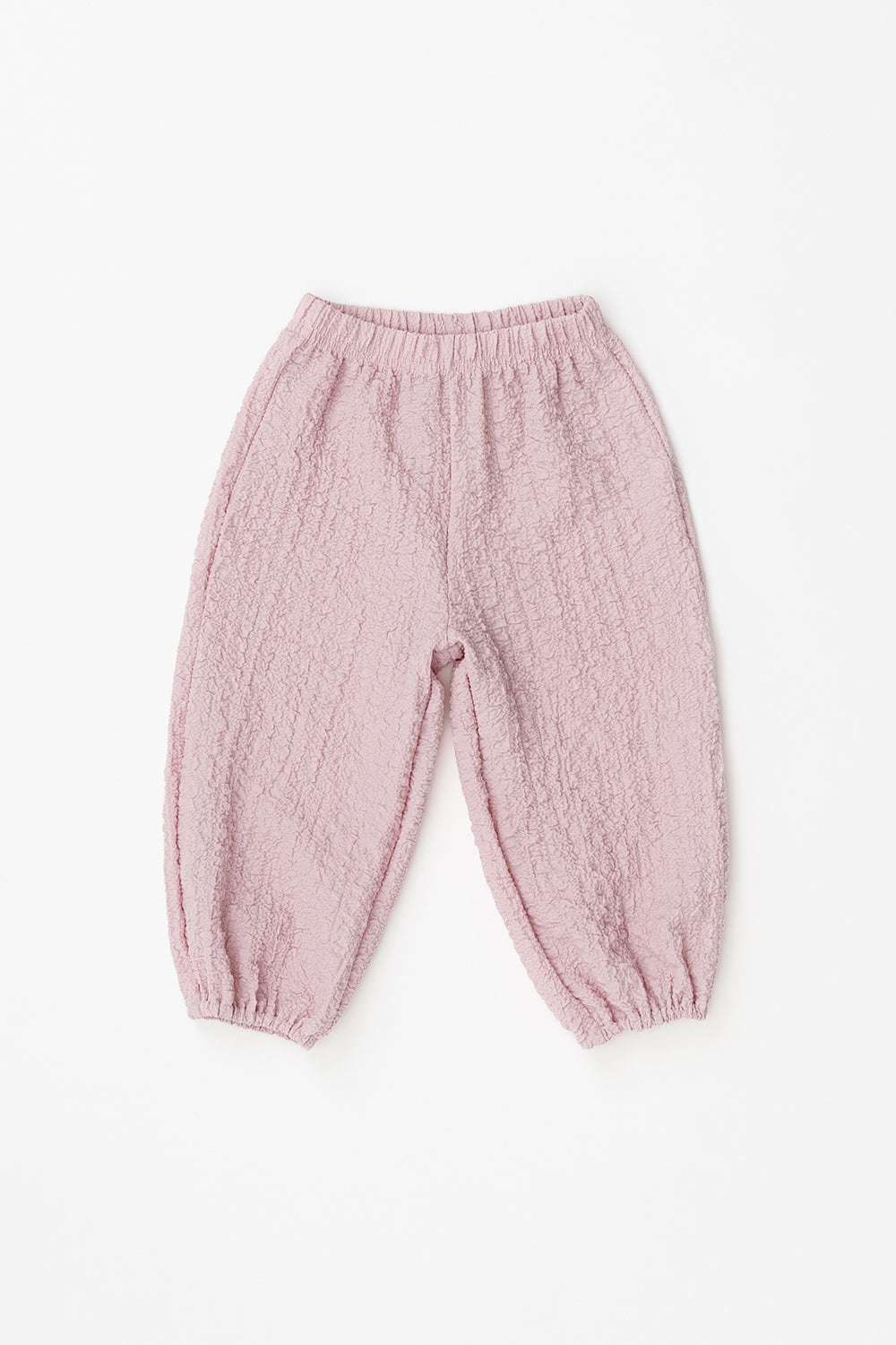 Avauma baby toddler summer vale pants powder pink crinkle pants lightweight summer pants