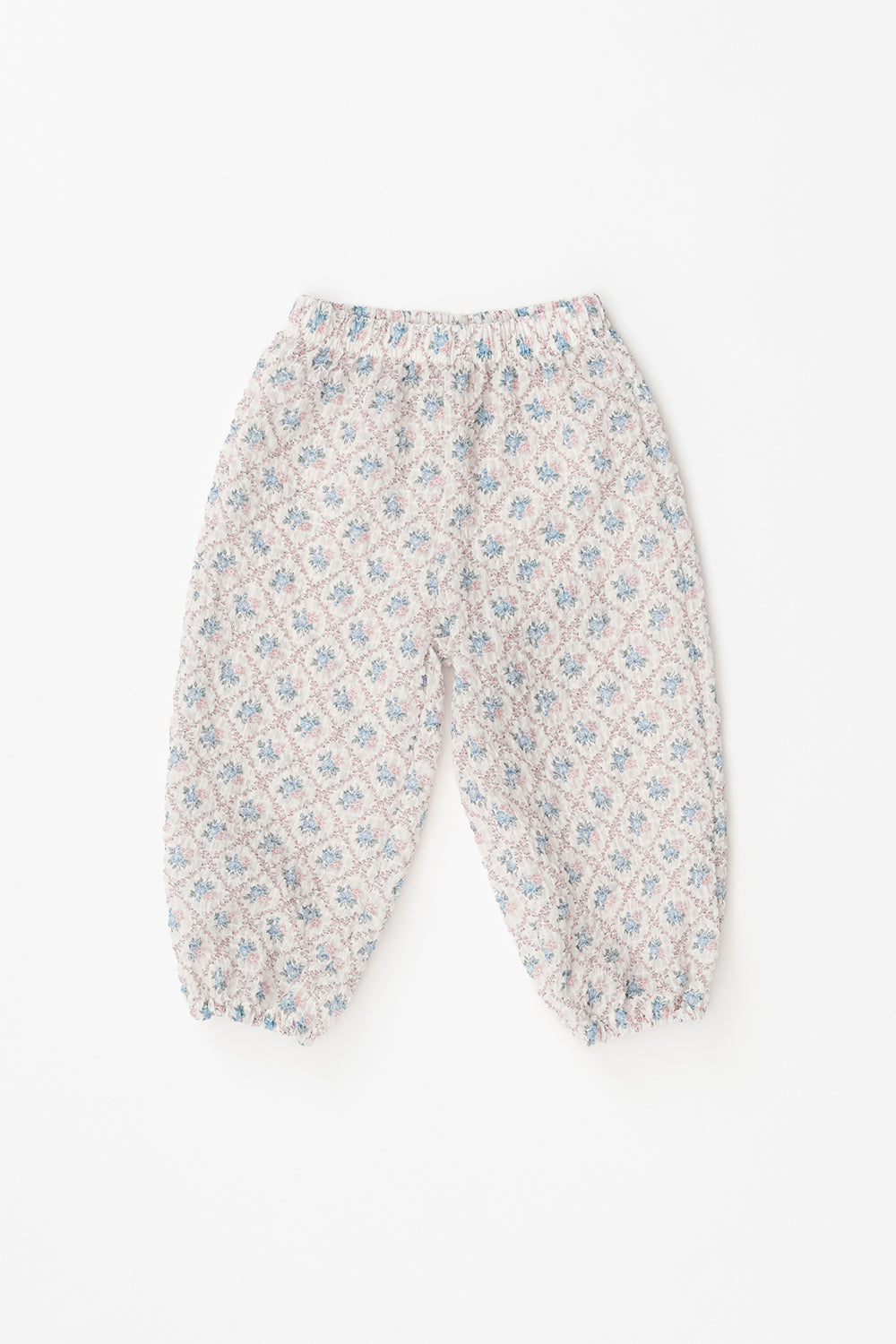 Avauma baby toddler summer vale pants sky blossom floral pants crinkle lightweight baby pants