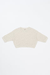 Blooming Daisy Sweatshirt | Cream Mint