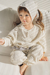 Blooming Daisy Sweatshirt | Cream Mint