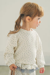 Blooming Daisy Sweatshirt | Cream Mint