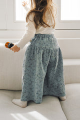 Reina Wide Pants | Luina Blue