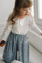 Reina Wide Pants | Luina Blue