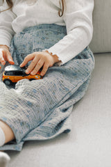 Reina Wide Pants | Luina Blue